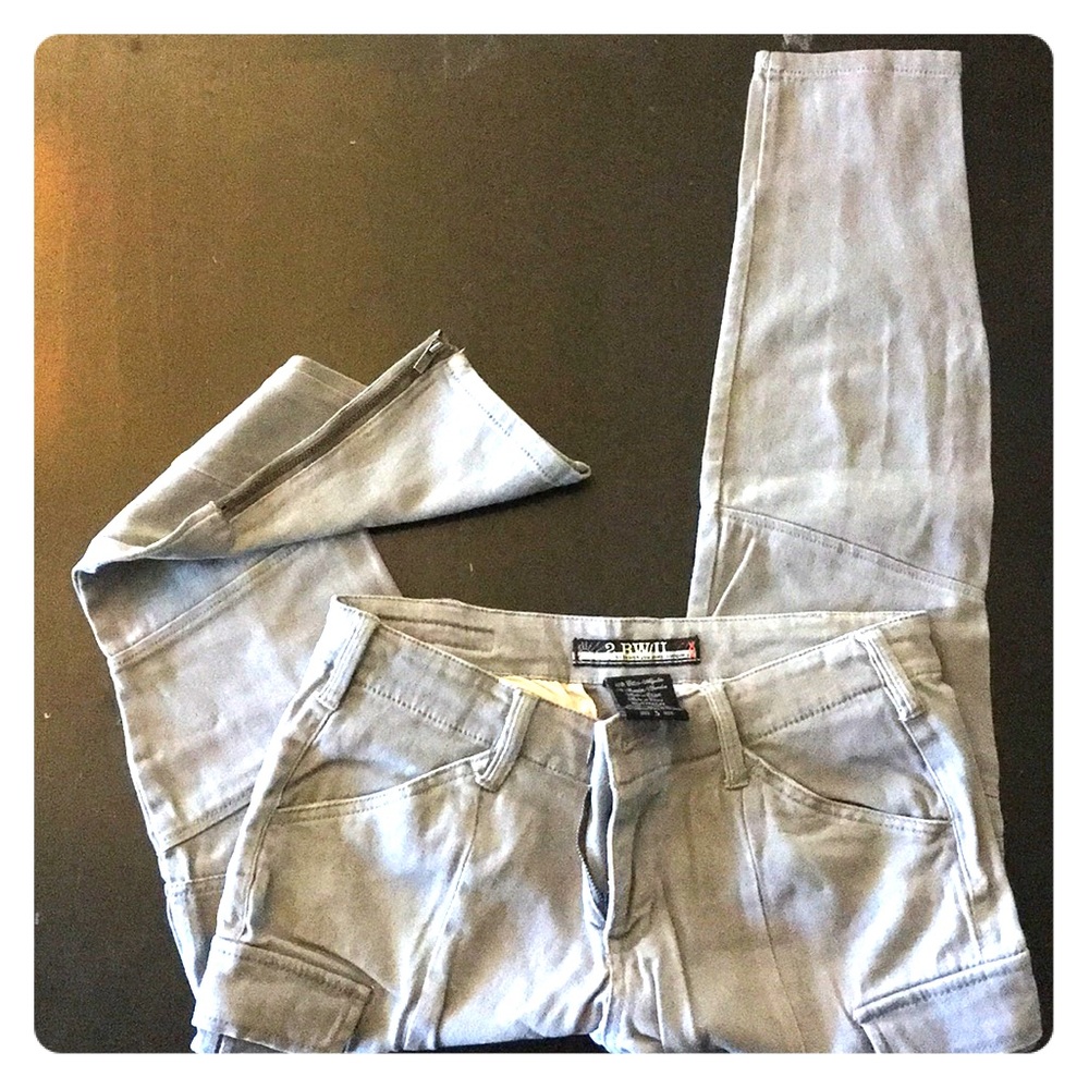 Gray jeans